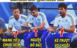 ẢNH CHẾ: Sao Chelsea xem kết quả thi, Van Gaal “nổ vang trời”
