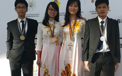 Việt Nam đoạt 4 huy chương trong kỳ thi Olympic Hoá học Quốc tế