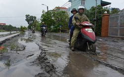 Quảng Ninh: Sau lũ, khu dân cư biến thành đầm lầy