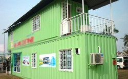 Nhà container không móng giá 100 triệu đồng ở Sài Gòn