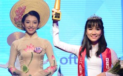 Nữ sinh Việt duyên dáng trong đêm chung kết Miss Áo dài
