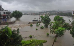 Quảng Ninh: Mưa lớn, tràn đập, nhiều nơi chìm trong biển nước