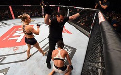 “Đả nữ” Ronda Rousey chỉ mất 34 giây để hạ knock-out đối thủ