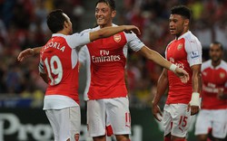 "Ox" tỏa sáng, Arsenal đoạt Siêu cúp Anh