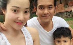 Hùng Thuận hạnh phúc bên vợ hotgirl và con trai