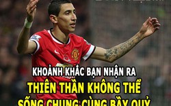 ẢNH CHẾ: Di Maria không hợp với M.U, Mourinho giống trẻ con