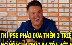ẢNH CHẾ: Van Gaal dọa nạt PSG, “Thánh” Bendtner có quá nhiều fan “bự”
