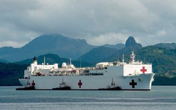 Tàu bệnh viện khổng lồ Hải quân Hoa Kỳ sắp cập cảng Đà Nẵng