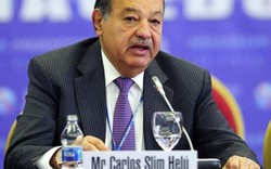 Tỷ phú Mexico Carlos Slim "rớt nước mắt" vì vàng