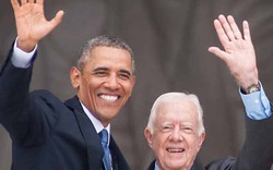 Obama động viên người tiền nhiệm Jimmy Carter kiên cường chống bệnh ung thư