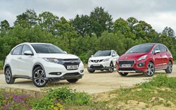 So kè Honda HR-V, Nissan Qashqai và Peugeot 3008