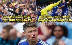 ẢNH CHẾ: Sao Chelsea liên tiếp bị ăn đòn, Arsenal muốn mua danh hiệu