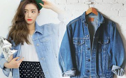 Mua áo denim "quá khổ" giống gái Hàn với 180 ngàn