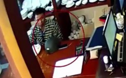 Video: Thanh niên trộm iPhone bằng...mũ bảo hiểm