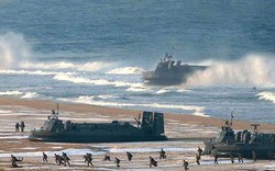 Triều Tiên điều 20 tàu đổ bộ tiến sát biên giới liên Triều