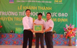 Khánh thành, bàn giao trường tiểu học Trực Đạo, tỉnh Nam Định do PVFCCo tài trợ