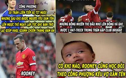 ẢNH CHẾ: Rooney học “độc chiêu” của Công Phượng, “Mãnh hổ” Falcao nhớ rừng