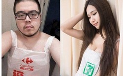 Giới trẻ Đài Loan thích thú tạo dáng với túi nilon