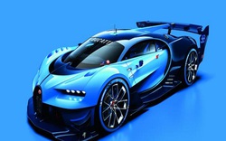 Bugatti tung ảnh chính thức mẫu xe concept Vision Gran Turismo