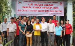 Vedan Viêt Nam tặng 4 căn nhà cho hộ nghèo