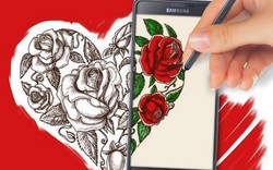 Thỏa mãn đam mê vẽ tranh với S-Pen của Galaxy Note 5
