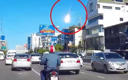 Clip quả cầu lửa bí ẩn khổng lồ "đốt cháy" bầu trời Bangkok