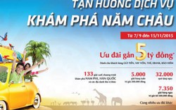 Cùng VietinBank tận hưởng dịch vụ, khám phá năm Châu