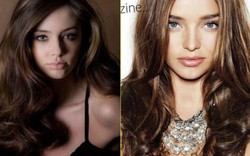 "Bản sao" xinh đẹp, gợi cảm của siêu mẫu Miranda Kerr