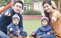 Ngắm hai cặp song sinh của 2 MC nổi tiếng showbiz Việt