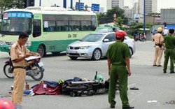 TP.HCM: Hai ông cháu tử nạn dưới bánh “hung thần”