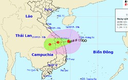 Đêm nay, bão số 3 đi vào Quảng Nam - Quảng Ngãi