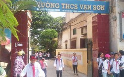 Trường THCS Vạn Sơn (Hải Phòng): Học sinh phải nghỉ học vì trái tuyến