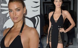 Irina Shayk khoe chân dài với váy xẻ cao ngút