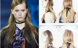Kiểu tóc lạ gây chú ý tại Tuần lễ thời trang London