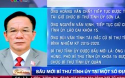 Bầu mới Bí thư Tỉnh ủy tại một số địa phương