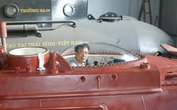 Ngắm tàu ngầm gắn máy tính dẫn đường của doanh nhân Thái Bình