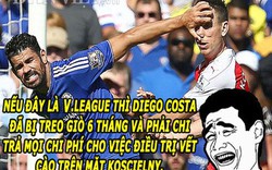 ẢNH CHẾ: Ibrahimovic “chơi ngông”, Costa cần phải bị phạt nặng hơn