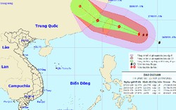 Xuất hiện siêu bão ngoài biển Đông