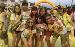 Ngày hội màu sắc Color Me Run đáng nhớ của giới trẻ Hà Nội tại Vinhomes Riverside