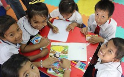 Tiết học “Đọc thư viện” kéo trẻ Khmer đến trường