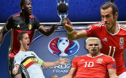 Lịch phát sóng trận xứ Wales vs Bỉ: “Chờ Bale tạo địa chấn”