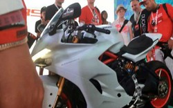 Ducati Supersport mới rò rỉ hình ảnh làm phái mạnh tò mò