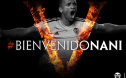 Nani bất ngờ gia nhập Valencia với giá 8,5 triệu euro