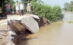 Sạt lở hoành hành sông Tiền, sông Hậu