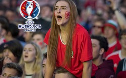 CĐV xứ Wales khoe sắc lần cuối tại EURO 2016