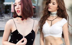 Bộ đôi hot girl Hà Nội cực chất trên phố Sài Gòn