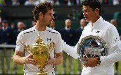Hạ đẹp Raonic, Murray lần thứ 2 vô địch Wimbledon