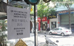 Nhiều quán ăn, nhà hàng ở Đà Nẵng "tẩy chay" tiền Nhân dân tệ