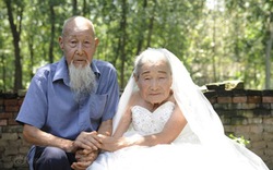 Cặp vợ chồng TQ 103 tuổi kỷ niệm đám cưới kim cương
