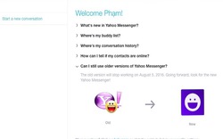 Yahoo! Messenger trình làng ứng dụng chat mới cho máy tính